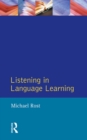 Image for Listening in language learning