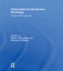 Image for International business and strategy: theory and practice