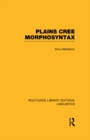 Image for Plains Cree morphosyntax
