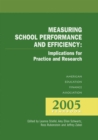Image for Measuring School Performance &amp; Efficiency