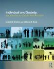 Image for Individual and society: sociological social psychology