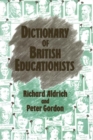 Image for Dictionary of British educationists