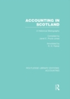 Image for Accounting in Scotland: a historical bibliography