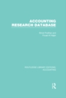 Image for Accounting research database : volume 60