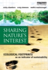 Image for Sharing nature&#39;s interest: ecological footprints as an indicator of sustainability