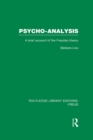 Image for Psycho-analysis: a brief account of the Freudian theory