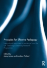 Image for Principles for effective pedagogy  : international responses to evidence from the UK Teaching &amp; Learning Research Programme
