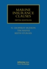 Image for Marine insurance clauses