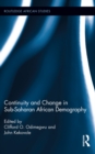 Image for Continuity and change in sub-Saharan African demography : 17