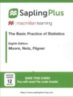 Image for Saplingplus for the Basic Practice of Statistics (Multi Term Access)