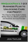 Image for MrQuickPick&#39;s 1-2-3 Business Plan to Unlocking Cars for Profit! : The Step-by-Step Guide to Making Money Now as a Mobile Lockout Service Provider