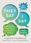 Image for &quot;They Say / I Say&quot; with Readings