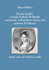 Image for Poesie Inedite a Giulia Falletti Di Barolo Conservate Nell&#39;archivio Storico Del Comune Di Saluzzo