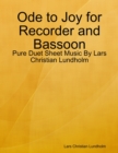 Image for Ode to Joy for Recorder and Bassoon - Pure Duet Sheet Music By Lars Christian Lundholm