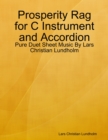 Image for Prosperity Rag for C Instrument and Accordion - Pure Duet Sheet Music By Lars Christian Lundholm