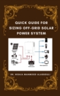 Image for Quick Guide for Sizing Off-Grid Solar Power System