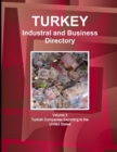 Image for Turkey Industral and Business Directory: Volume 3 Turkish Companies Exporting to the United States