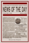 Image for Sacramento Pioneer Association : News of the Day, Volume One, 1854 to 1859
