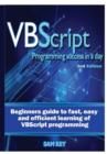 Image for VBScript Programming Success in A Day