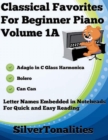 Image for Classical Favorites for Beginner Piano Volume 1 A