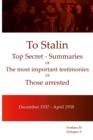 Image for To Stalin - Top Secret