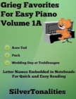 Image for Grieg Favorites for Easy Piano Volume 1 A