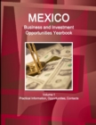 Image for Mexico Business and Investment Opportunities Yearbook Volume 1 Practical Information, Opportunities, Contacts