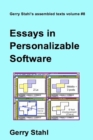 Image for Essays In Personalizable Software