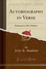 Image for Autobiography in Verse