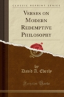 Image for Verses on Modern Redemptive Philosophy (Classic Reprint)