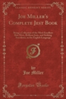 Image for Joe Miller&#39;s Complete Jest Book