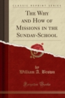 Image for The Why and How of Missions in the Sunday-School (Classic Reprint)