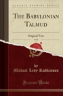 Image for The Babylonian Talmud, Vol. 8