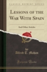 Image for Lessons of the War with Spain