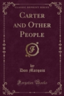 Image for Carter and Other People (Classic Reprint)