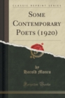 Image for Some Contemporary Poets (1920) (Classic Reprint)