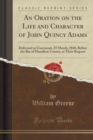 Image for An Oration on the Life and Character of John Quincy Adams