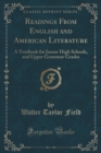 Image for Readings from English and American Literature