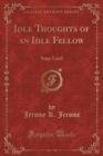 Image for Idle Thoughts of an Idle Fellow