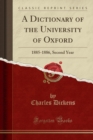 Image for A Dictionary of the University of Oxford
