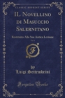 Image for Il Novellino Di Masuccio Salernitano, Vol. 1