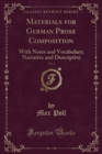 Image for Materials for German Prose Composition, Vol. 2