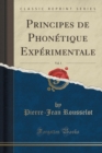 Image for Principes de Phonetique Experimentale, Vol. 1 (Classic Reprint)