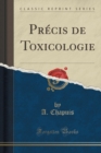 Image for Precis de Toxicologie (Classic Reprint)