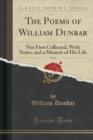 Image for The Poems of William Dunbar, Vol. 2