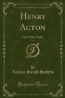 Image for Henry Acton, Vol. 1