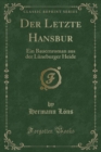 Image for Der Letzte Hansbur