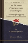 Image for Les Facteurs d&#39;Instruments de Musique