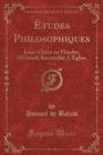 Image for Etudes Philosophiques, Vol. 22