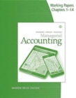 Image for Working Papers for Warren/Reeve/Duchac&#39;s Managerial Accounting, 14E